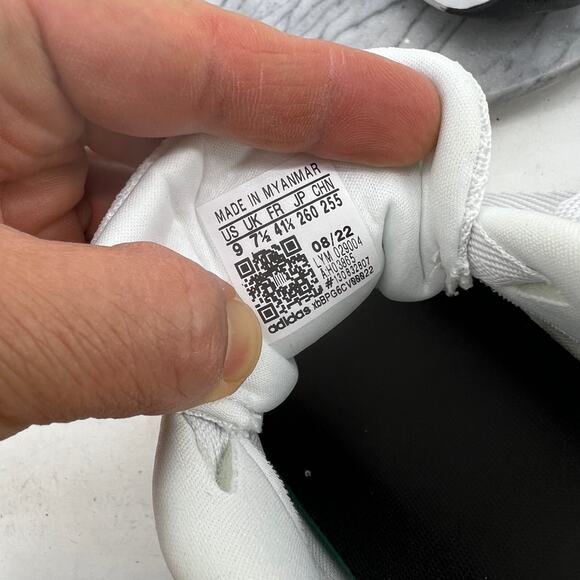 Adidas Womens 9 Running Shoes White Black Edge Lux 5 Athletic Sneakers Jogging - Picture 10 of 12